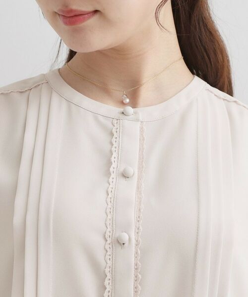 Couture Brooch / クチュールブローチ シャツ・ブラウス | ピンタックレースブラウス | 詳細27