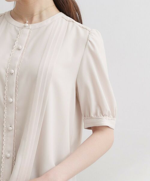 Couture Brooch / クチュールブローチ シャツ・ブラウス | ピンタックレースブラウス | 詳細28