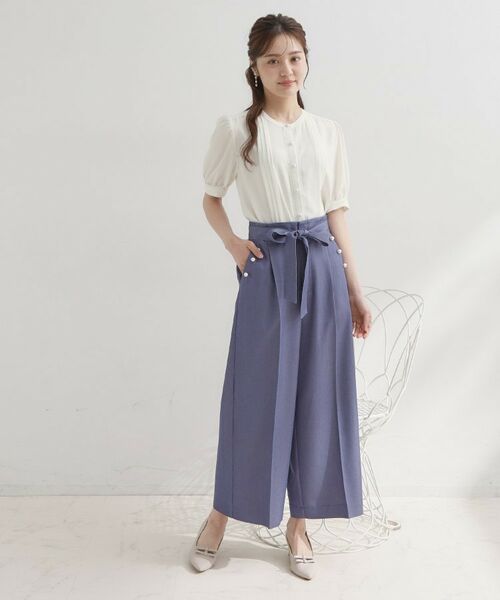 Couture Brooch / クチュールブローチ シャツ・ブラウス | ピンタックレースブラウス | 詳細4