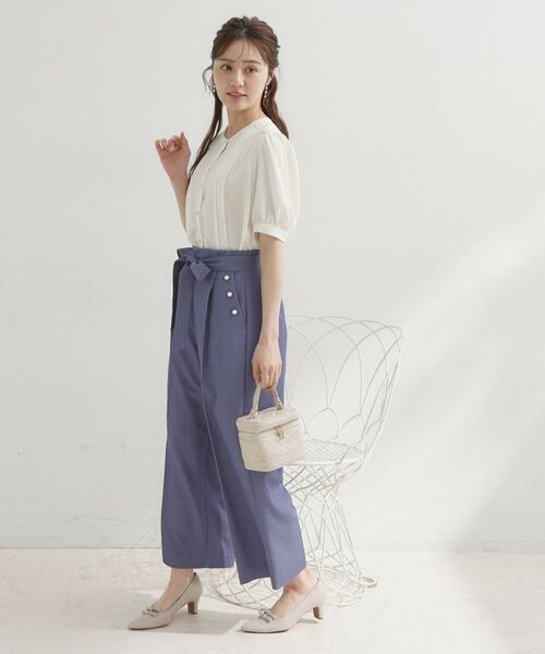 Couture Brooch / クチュールブローチ シャツ・ブラウス | ピンタックレースブラウス | 詳細5