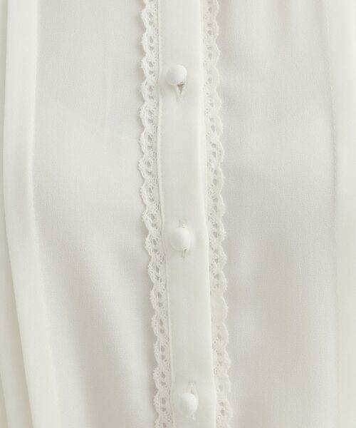 Couture Brooch / クチュールブローチ シャツ・ブラウス | ピンタックレースブラウス | 詳細8
