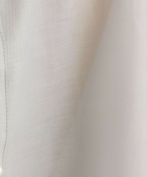 Couture Brooch / クチュールブローチ シャツ・ブラウス | パール調ボタン・オーガンジーショート丈シアーシャツ | 詳細17