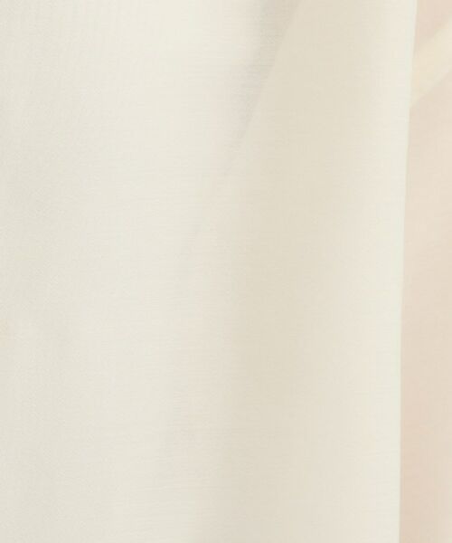 Couture Brooch / クチュールブローチ シャツ・ブラウス | パール調ボタン・オーガンジーショート丈シアーシャツ | 詳細8