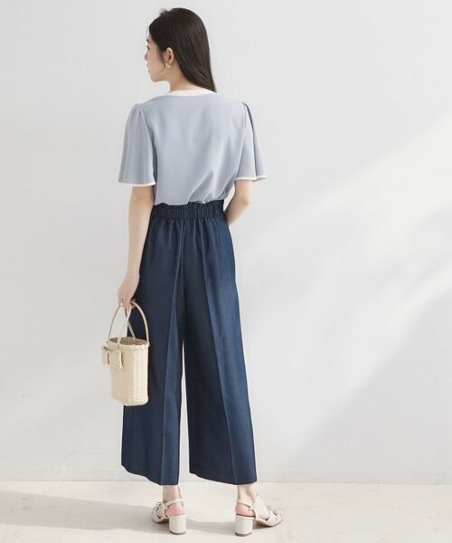 Couture Brooch / クチュールブローチ シャツ・ブラウス | 配色パイピングブラウス | 詳細15