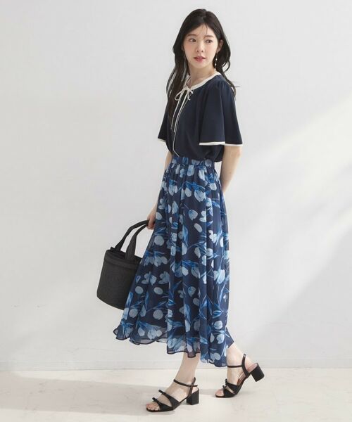 Couture Brooch / クチュールブローチ シャツ・ブラウス | 配色パイピングブラウス | 詳細21