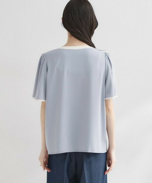 Couture Brooch / クチュールブローチ シャツ・ブラウス | 配色パイピングブラウス | 詳細26