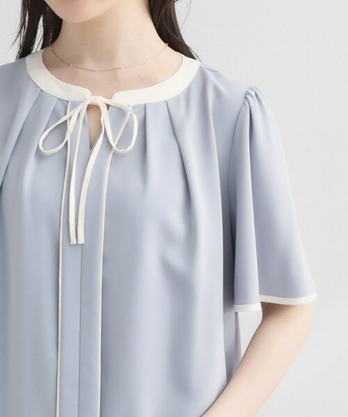 Couture Brooch / クチュールブローチ シャツ・ブラウス | 配色パイピングブラウス | 詳細28