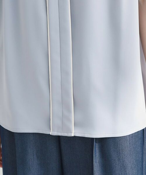Couture Brooch / クチュールブローチ シャツ・ブラウス | 配色パイピングブラウス | 詳細29