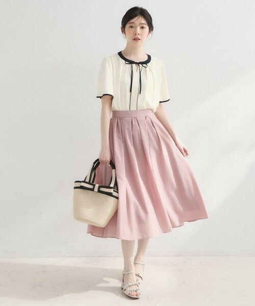 Couture Brooch / クチュールブローチ シャツ・ブラウス | 配色パイピングブラウス | 詳細4