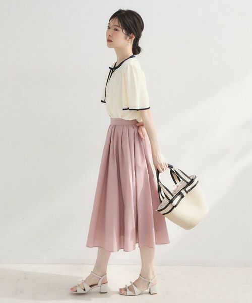 Couture Brooch / クチュールブローチ シャツ・ブラウス | 配色パイピングブラウス | 詳細5