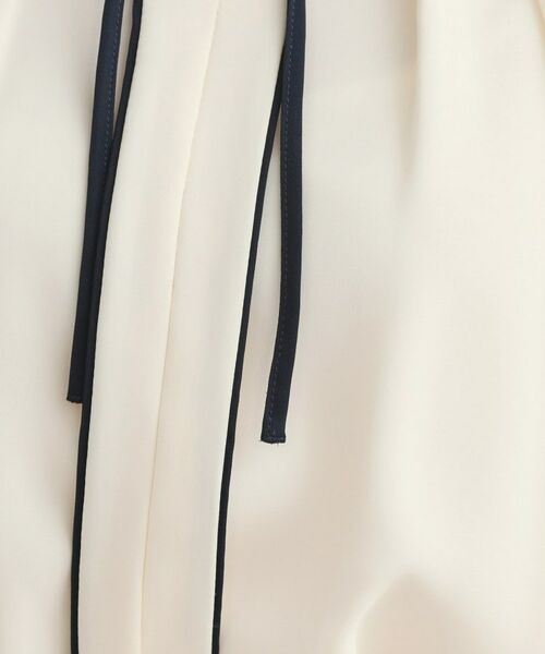 Couture Brooch / クチュールブローチ シャツ・ブラウス | 配色パイピングブラウス | 詳細8