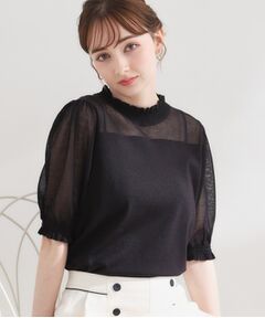 Couture Brooch / クチュールブローチ ニット・セーター | LEVITAシャーリングニットトップス