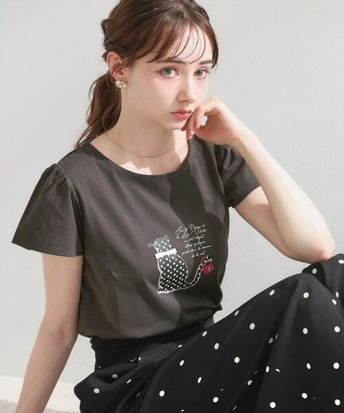 Couture Brooch / クチュールブローチ Tシャツ | フレンチCAT プルオーバー | 詳細18