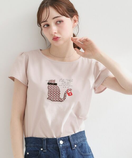Couture Brooch / クチュールブローチ Tシャツ | フレンチCAT プルオーバー | 詳細24