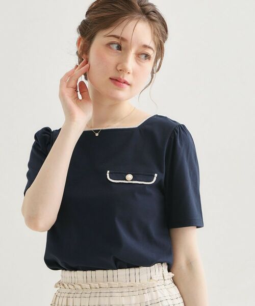 Couture Brooch / クチュールブローチ カットソー | 天竺リバーマリンコードTシャツ | 詳細16
