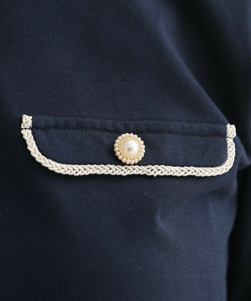 Couture Brooch / クチュールブローチ カットソー | 天竺リバーマリンコードTシャツ | 詳細22