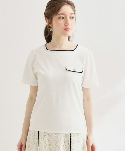 Couture Brooch / クチュールブローチ カットソー | 天竺リバーマリンコードTシャツ | 詳細23