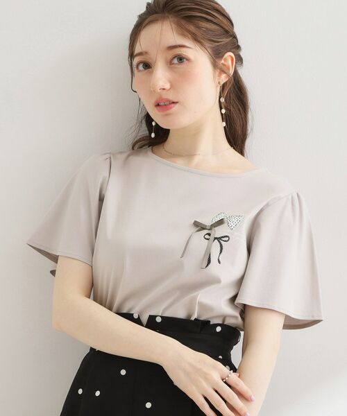 Couture Brooch / クチュールブローチ Tシャツ | リボンプリントTシャツ | 詳細9
