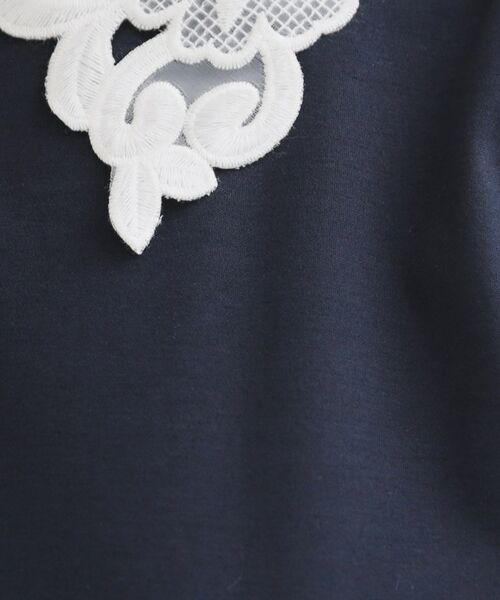 Couture Brooch / クチュールブローチ カットソー | 60シル衿レースカットソー | 詳細22
