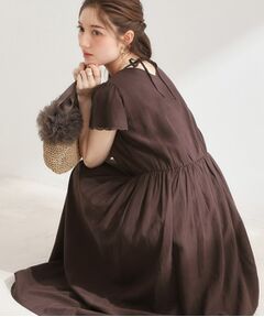 Couture Brooch / クチュールブローチ ロング・マキシ丈ワンピース | バックリボンOP