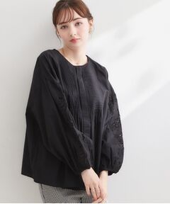Couture Brooch / クチュールブローチ シャツ・ブラウス | フラワーエンブロイダリーブラウス