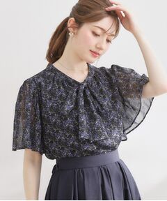 Couture Brooch / クチュールブローチ シャツ・ブラウス | モザイクフラワープリントブラウス
