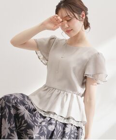 Couture Brooch / クチュールブローチ シャツ・ブラウス | レースティアードブラウス