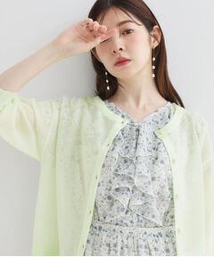 Couture Brooch / クチュールブローチ カーディガン・ボレロ | VEVITA5分袖カーディガン