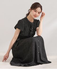 Couture Brooch / クチュールブローチ ロング・マキシ丈ワンピース | フロントフリルドットワンピース