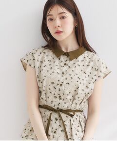 Couture Brooch / クチュールブローチ シャツ・ブラウス | フラワーラバープリントチェックシャツ