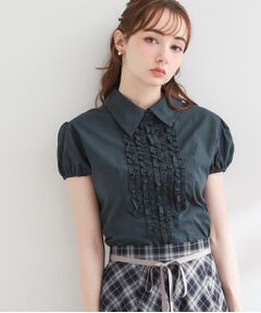 Couture Brooch / クチュールブローチ シャツ・ブラウス | フリルパフスリーブブラウス