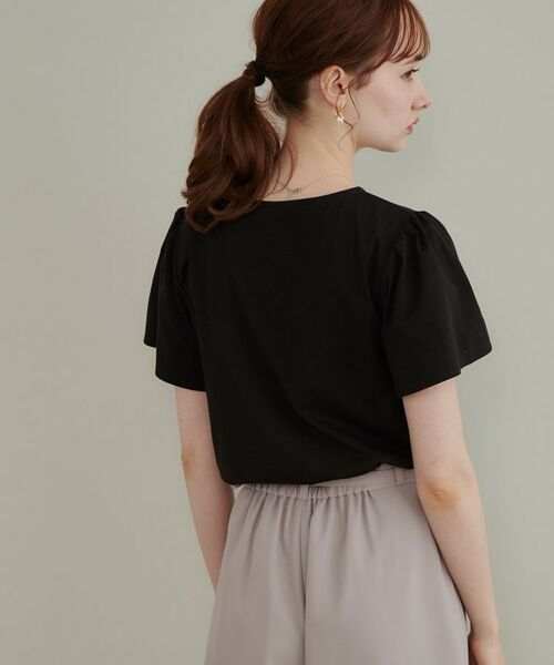 Couture Brooch / クチュールブローチ Tシャツ | 【接触冷感・UVカット・洗える】リボン ロゴTシャツ | 詳細21