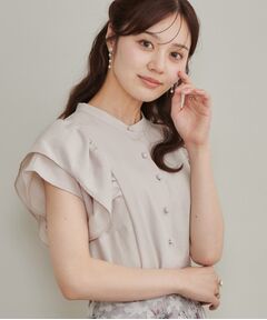 Couture Brooch / クチュールブローチ シャツ・ブラウス | ラッフルスリーブブラウス