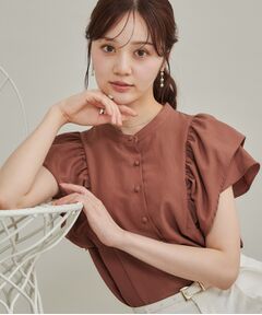 Couture Brooch / クチュールブローチ シャツ・ブラウス | ラッフルスリーブブラウス