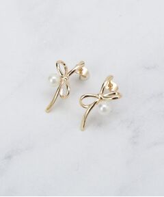 Couture Brooch / クチュールブローチ ピアス・イヤリング | リボンモチーフピアス