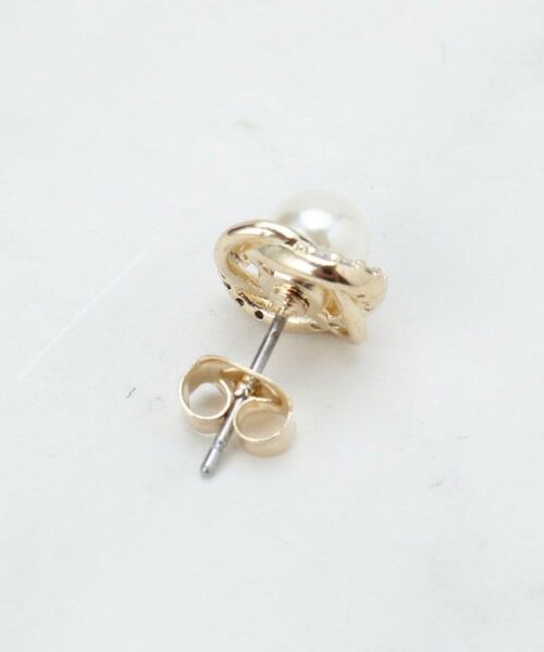 Couture Brooch / クチュールブローチ ピアス・イヤリング | パール調ビジューピアス | 詳細3