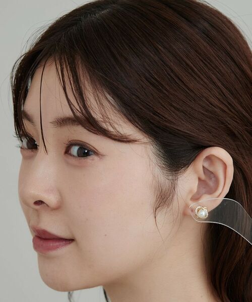 Couture Brooch / クチュールブローチ ピアス・イヤリング | パール調ビジューピアス | 詳細5