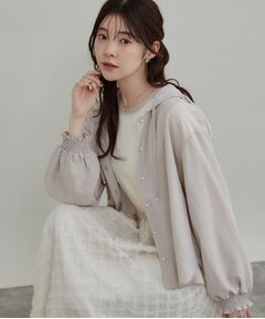 Couture Brooch / クチュールブローチ シャツ・ブラウス | 愛されシアーフーディーシャツ