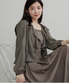 Couture Brooch / クチュールブローチ シャツ・ブラウス | ラッフルショートブラウス