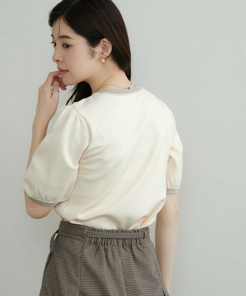 Couture Brooch / クチュールブローチ ニット・セーター | 【きちんと見えて華やか・アンサンブル可】ラメ配色ニット | 詳細6