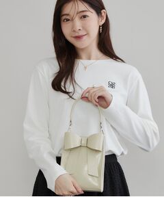 Couture Brooch / クチュールブローチ ショルダーバッグ | 2WAYリボンミニバッグ