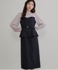 Couture Brooch / クチュールブローチ ロング・マキシ丈ワンピース | ベアドッキングタイトワンピース