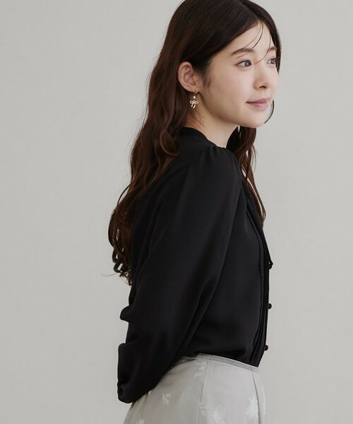 Couture Brooch / クチュールブローチ シャツ・ブラウス | ピンタックレースブラウス | 詳細9