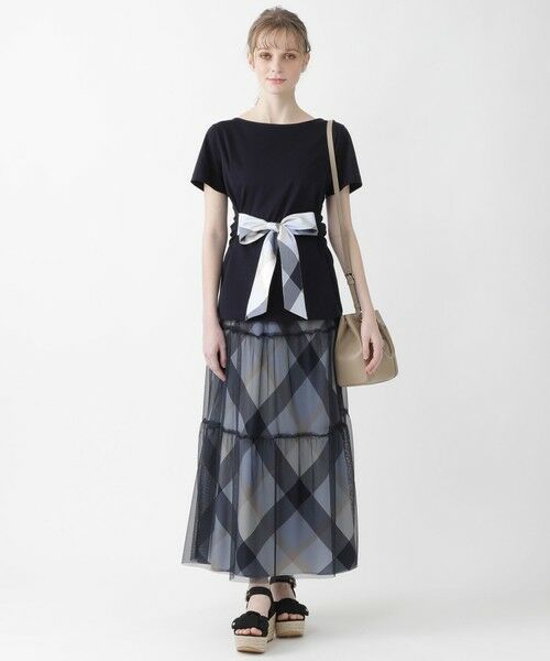 セール Sweetコラボ シルケットポンチワンピース ドレス Blue Label Black Label Crestbridge ブルーレーベル ブラックレーベル クレストブリッジ ファッション通販 タカシマヤファッションスクエア