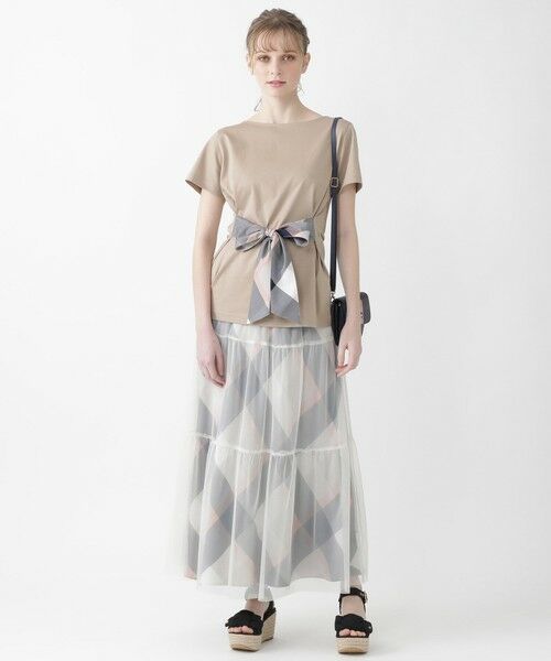 セール Sweetコラボ シルケットポンチワンピース ドレス Blue Label Black Label Crestbridge ブルーレーベル ブラックレーベル クレストブリッジ ファッション通販 タカシマヤファッションスクエア