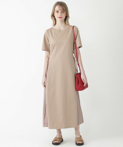 セール サッカーストライプカットコンビワンピース ドレス Blue Label Black Label Crestbridge ブルーレーベル ブラックレーベル クレストブリッジ ファッション通販 タカシマヤファッションスクエア