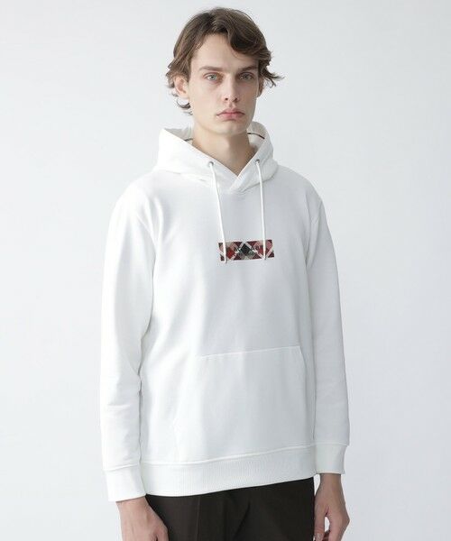 セール クレストブリッジチェックボックスロゴパーカー カットソー Blue Label Black Label Crestbridge ブルーレーベル ブラックレーベル クレストブリッジ ファッション通販 タカシマヤファッションスクエア