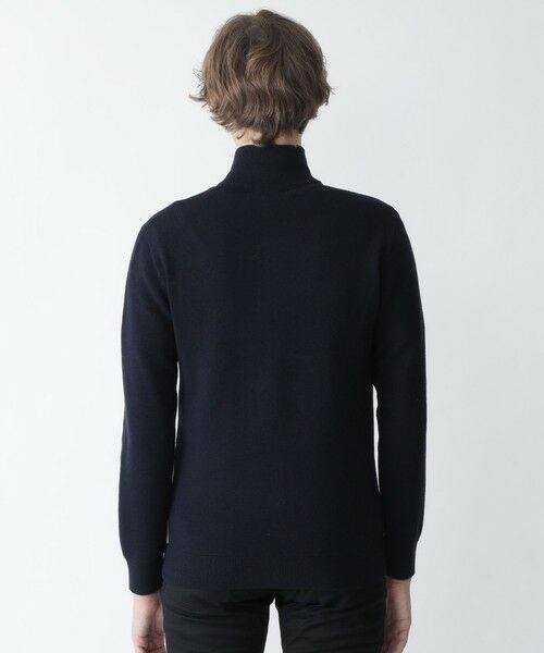 BLUE LABEL / BLACK LABEL CRESTBRIDGE / ブルーレーベル / ブラックレーベル・クレストブリッジ  ニット・セーター | パネルチェックジップアップカーディガン | 詳細10