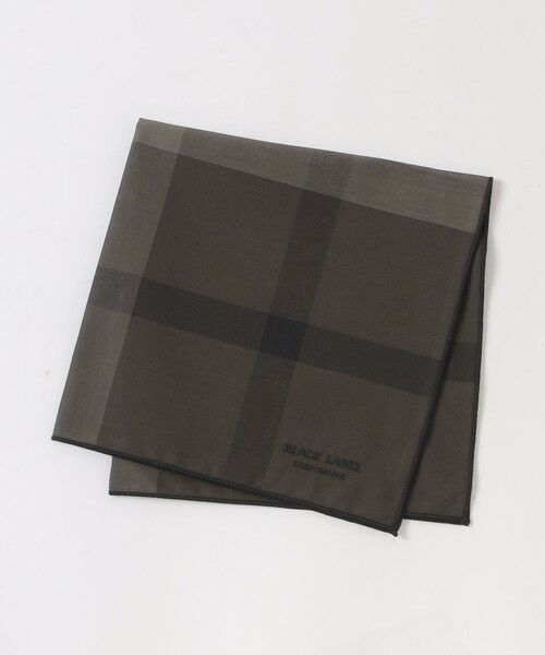 BLUE LABEL / BLACK LABEL CRESTBRIDGE/ブルーレーベル / ブラックレーベル・クレストブリッジ クレストブリッジチェックハンカチーフ ブラウン9 F BLUE LABEL / BLACK LABEL CRESTBRIDGE/ブルーレーベル / ブラックレーベル・クレストブリッジ クレストブリッジチェックハンカチーフ ブラウン9 F
