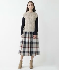 Blue Label Black Label Crestbridge 冬ワンピ ロンドンガールな印象のワンピースは年末シーズンにぴったり 是非お気に入りの一着を見つけてください ファッション通販 タカシマヤファッションスクエア